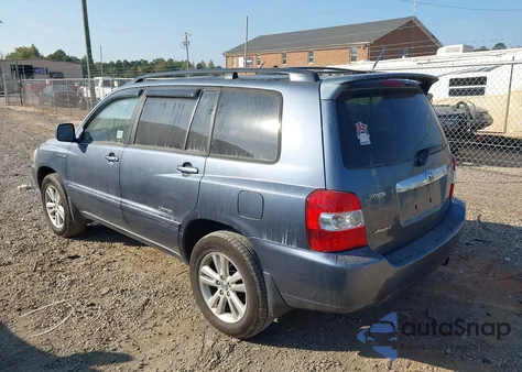2007 Toyota Highlander Hybrid Limited V6 z USA, uszkodzony, nr VIN JTEEW21A770039911